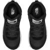 The North Face Unisex-Child Back-to-Berkeley Iv Hiking Boot | Non-Marking Rubber Outsole, Padded Ankle Guard(Tnf Black/Tnf White)