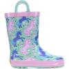 Western Chief Girl’s Limited Edition Printed Rain Boots (Toddler/Little Kid/Big Kid)(Lucky Unicorn)