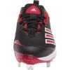 adidas Men’s Performance Mundial Team Turf Soccer Cleat(Black/Power Red/White)