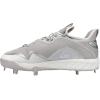 adidas Men’s Performance Mundial Team Turf Soccer Cleat(Light Grey/White/Silver)