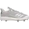 adidas Men’s Performance Mundial Team Turf Soccer Cleat(Light Grey/White/Silver)