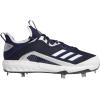 adidas Men’s Performance Mundial Team Turf Soccer Cleat(Navy Blue/White/Silver)