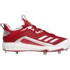 adidas Men’s Performance Mundial Team Turf Soccer Cleat(Power Red/White/Silver)