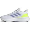 adidas Unisex-Child Ultrabounce Shoes (Big Kid) Sneaker(White/Cobalt Blue/Lucid Lemon)