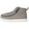 BILLY Footwear Kids Classic DR High II High Tops for Kids – Canvas Upper – Round Toe – TPR Midsole & Outsole(Dark Grey 1)