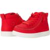 BILLY Footwear Kids Classic DR High II High Tops for Kids – Canvas Upper – Round Toe – TPR Midsole & Outsole(Red 1)