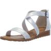 Blowfish Malibu Girl’s Aida-k (Little Big Kid) Wedge Sandal(White Meteorite)