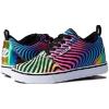 Heelys girls Wheeled Footwear Skate Shoe(Black/Rainbow)