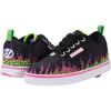 Heelys girls Wheeled Footwear Skate Shoe(Black/White/Neon Pink)