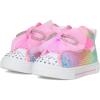 Skechers Girl’s Twinkle Sparks Sneaker(Link Pink/Multi)