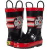 Western Chief Girl’s Limited Edition Printed Rain Boots (Toddler/Little Kid/Big Kid)(Fire Department)
