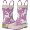 Western Chief Girl’s Limited Edition Printed Rain Boots (Toddler/Little Kid/Big Kid)(Lilac)