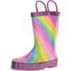 Western Chief Girl’s Limited Edition Printed Rain Boots (Toddler/Little Kid/Big Kid)(Rainbow)