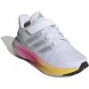 adidas Unisex-Child Ultrabounce Shoes (Big Kid) Sneaker(White/Halo Silver/Black)