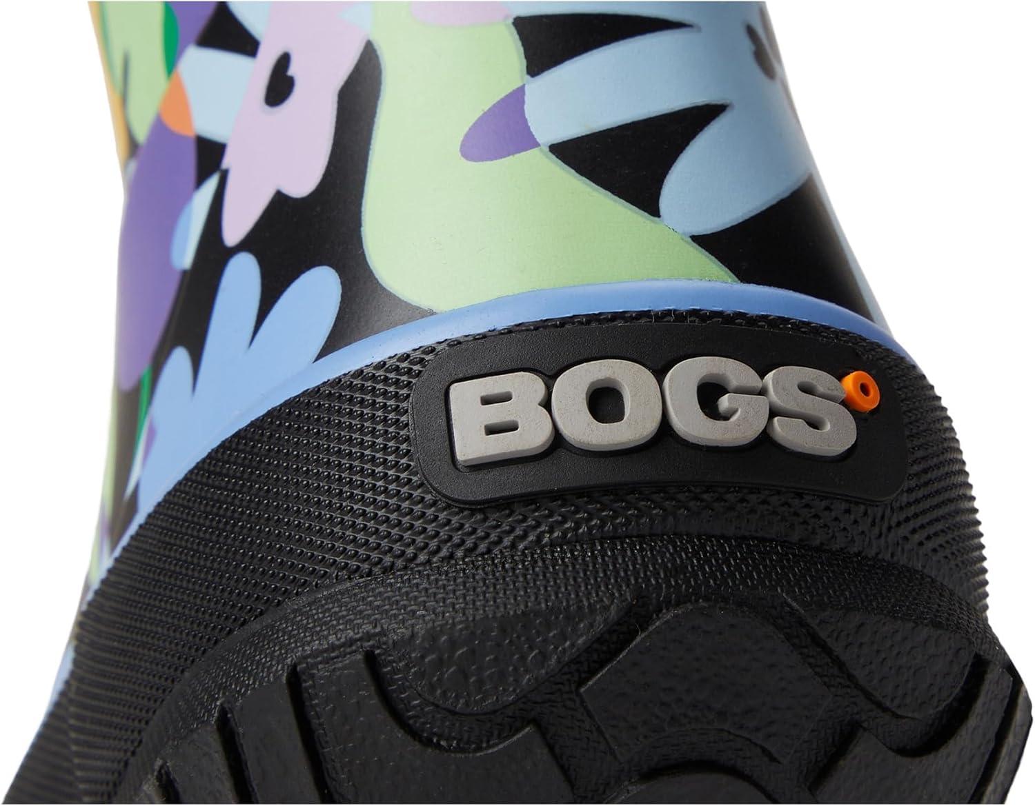 imageBOGS UnisexChild Kids Rainboot Rain BootBlack Multi