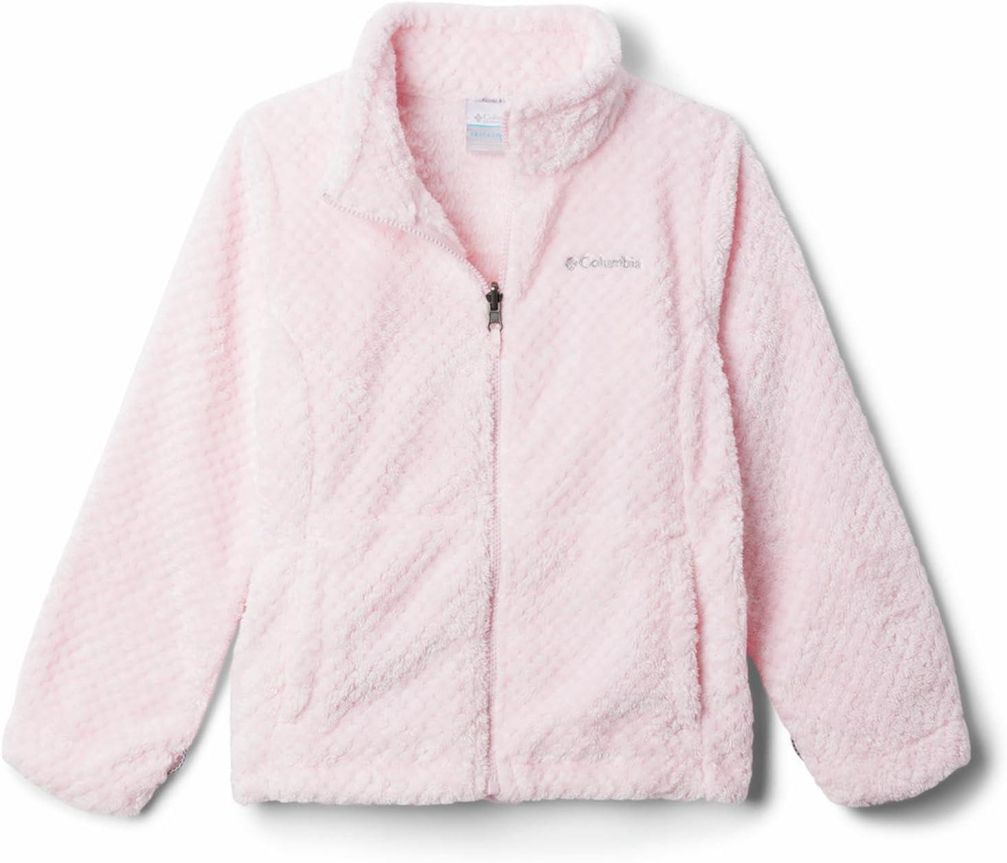 imageColumbia girls Bugaboo Iii Printed Fleece Interchange Little KidBig KidPink Ice BarkblurSatin Pink