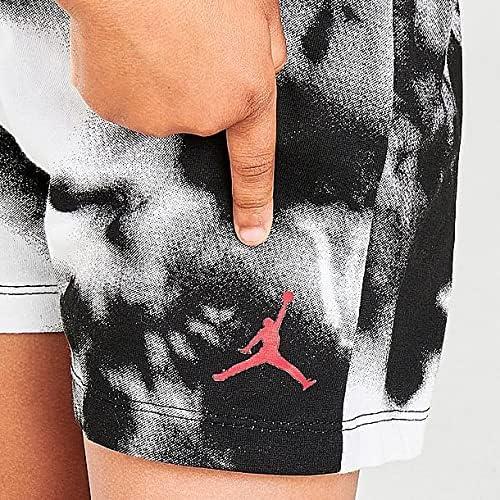 imageJordan Girls TieDye Romper Little KidsBlackTiedye