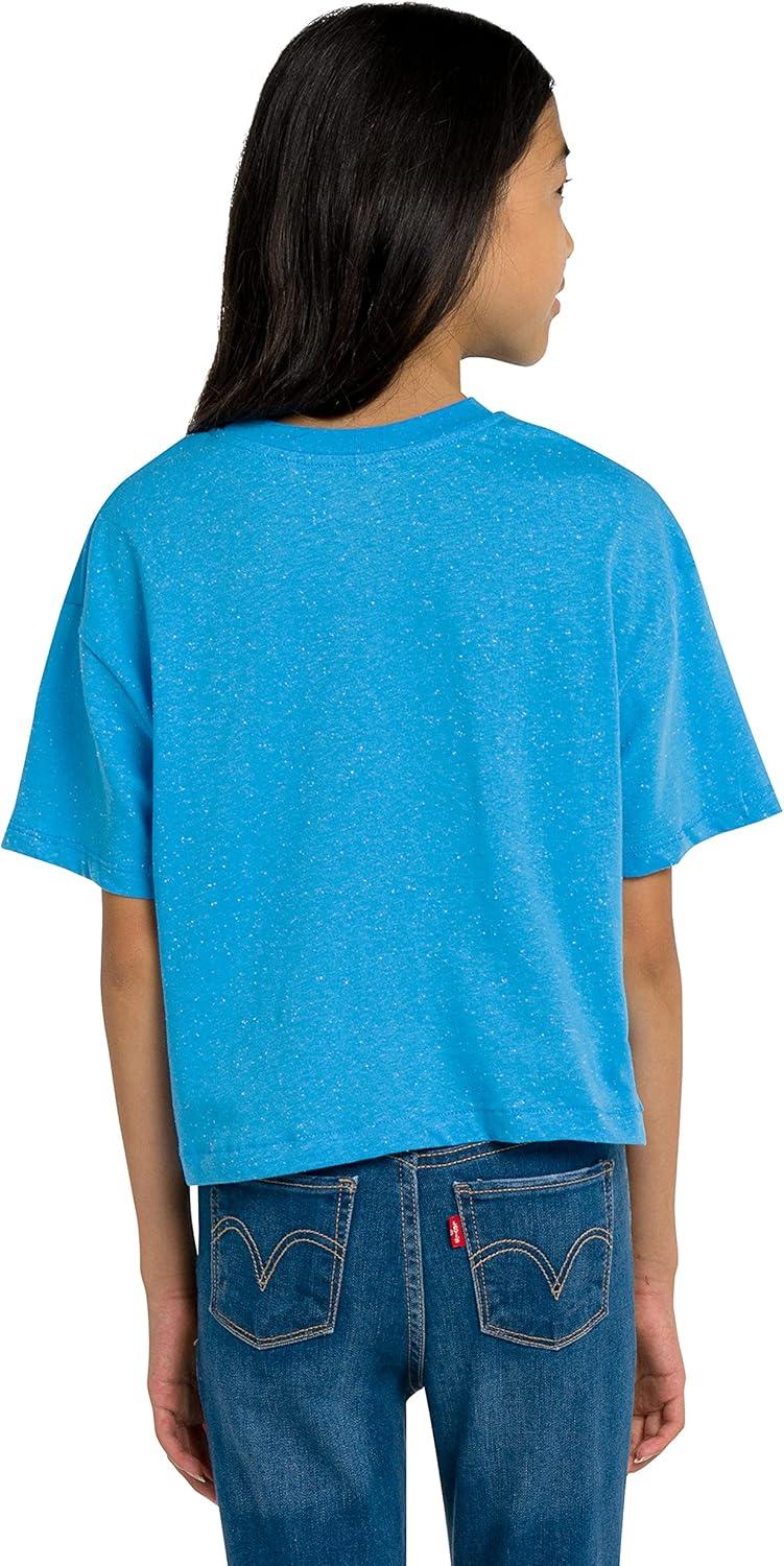 imageLevis Girls High Rise Graphic TShirtBonnie Blue