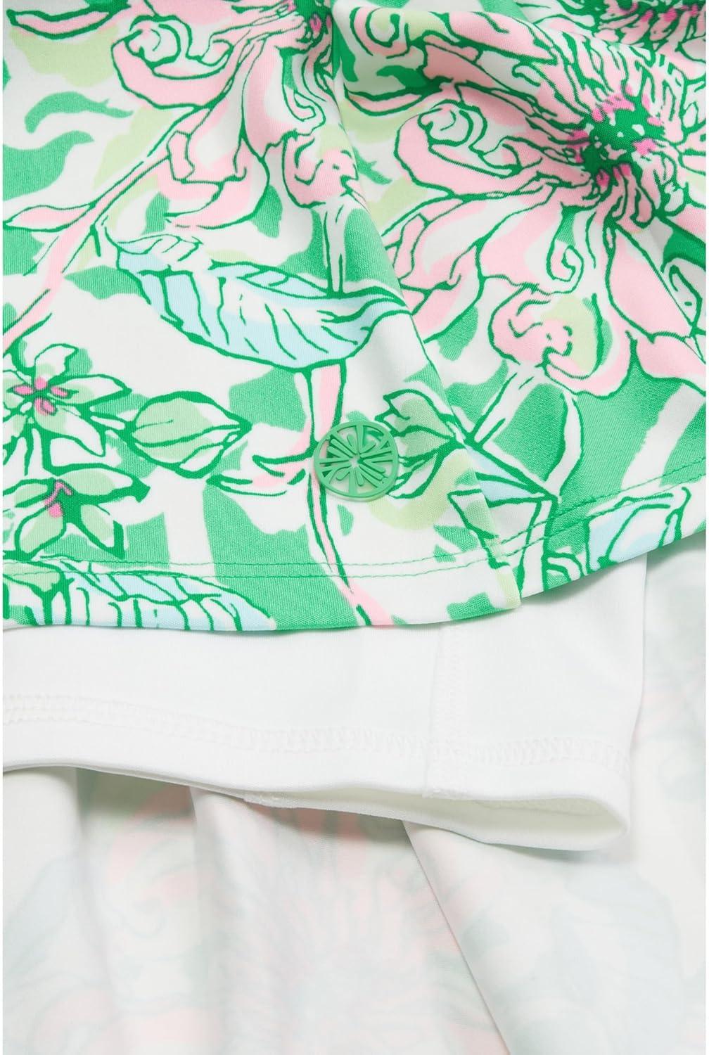 imageLilly Pulitzer Girls Mini Bacio Skort UPF 50 ToddlerLittle Big KidsWhite