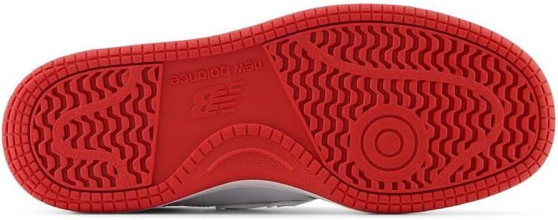 imageNew Balance Kids 480 V1 Laceup SneakerWhiteTeam Red