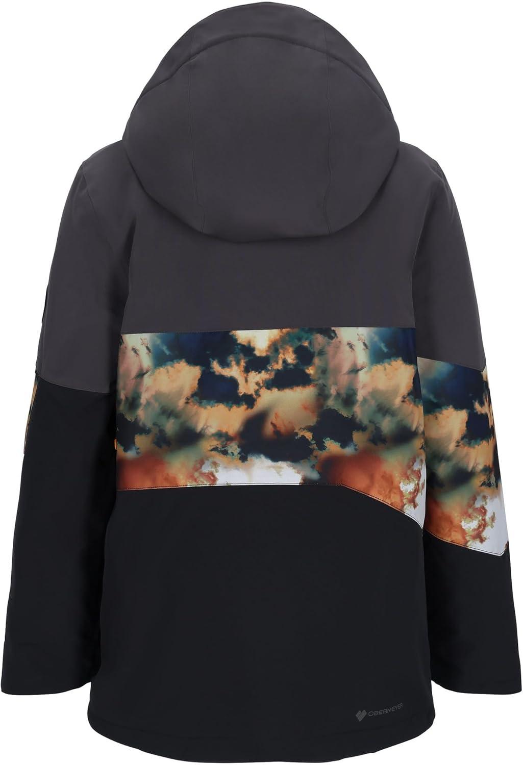 imageObermeyer Boys Axel Jacket Little Big KidAmber Cloud