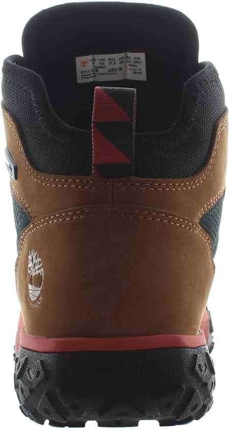 imageTimberland boys Greenstride Motion 6quot Mid FabricLeather Waterproof ToddlerLittle KidBlack