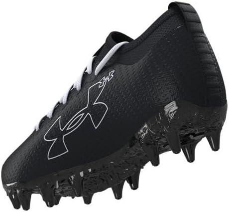 imageUnder Armour Boys Blur Select Jr Football Cleats Sneaker002 BlackBlackWhite