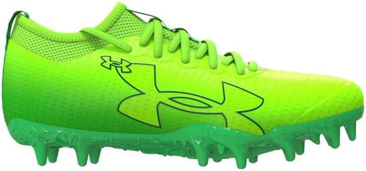 imageUnder Armour Boys Blur Select Jr Football Cleats Sneaker300 Green EnergyHyper GreenHigh Vis Yellow
