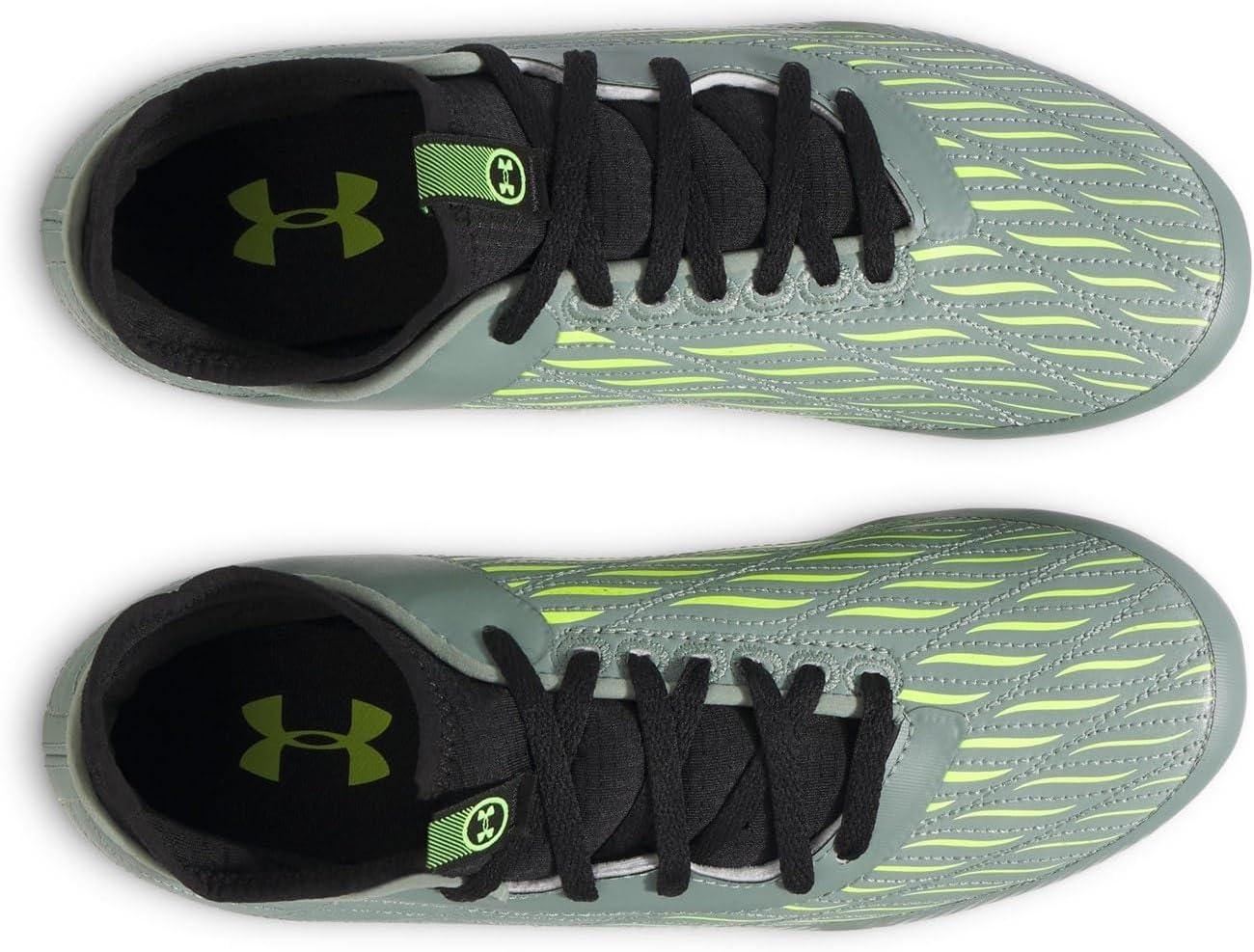 imageUnder Armour Boys Magnetico Select 4 Jr Football CleatSilica GreenSilica GreenHigh Vis Yellow