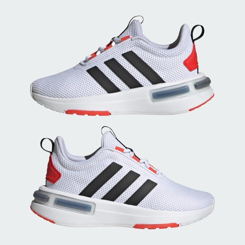 imageadidas Kids Racer TR23 LaceUp SneakerWhiteCore BlackRed