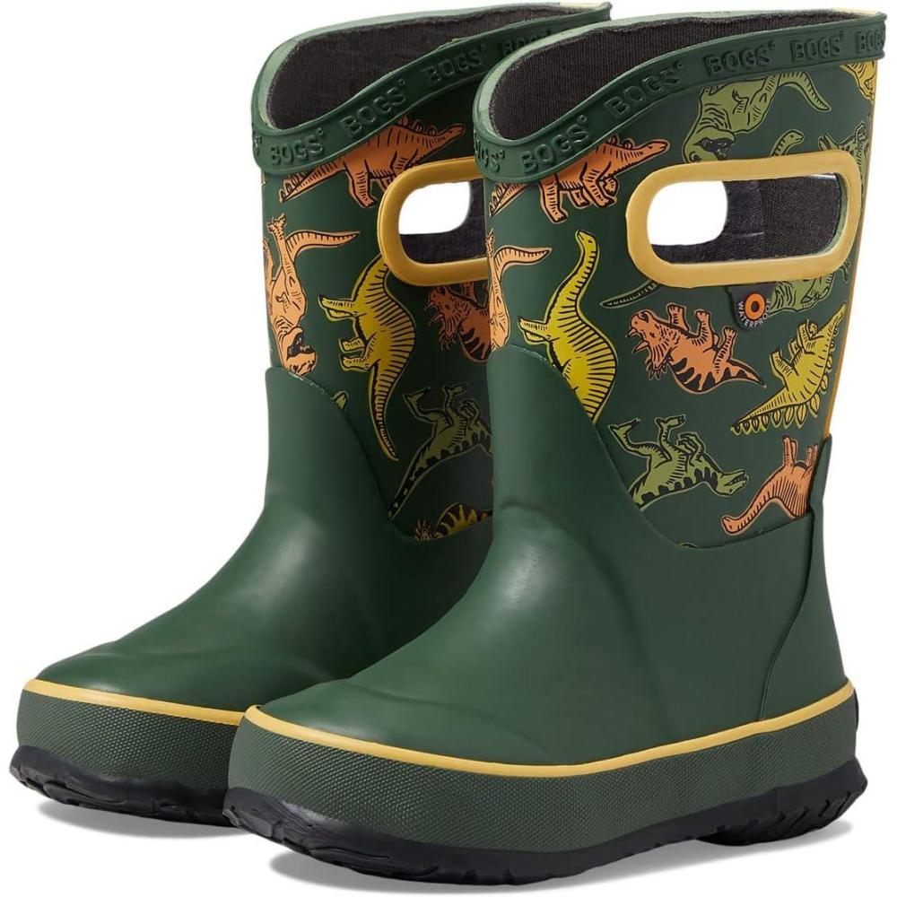 imageBOGS Rain Boot Super Dino ToddlerLittle KidBig KidDark Green