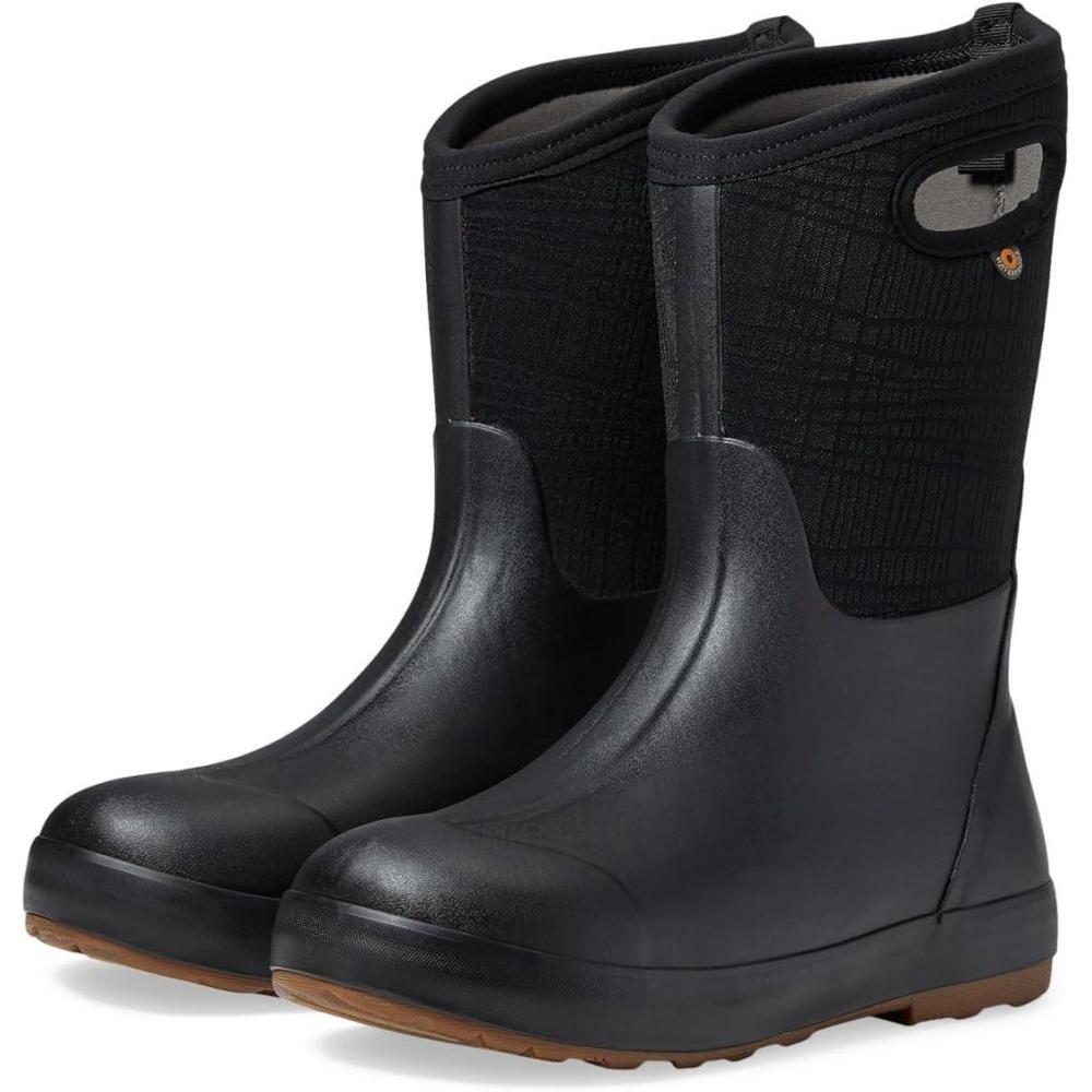 imageBOGS UnisexChild Classic Ii Cracks ToddlerLittle Big Kid Rain BootBlack 1