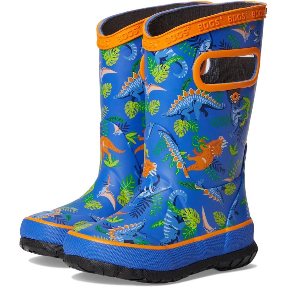 imageBOGS UnisexChild Kids Rainboot Rain BootBlue Multi