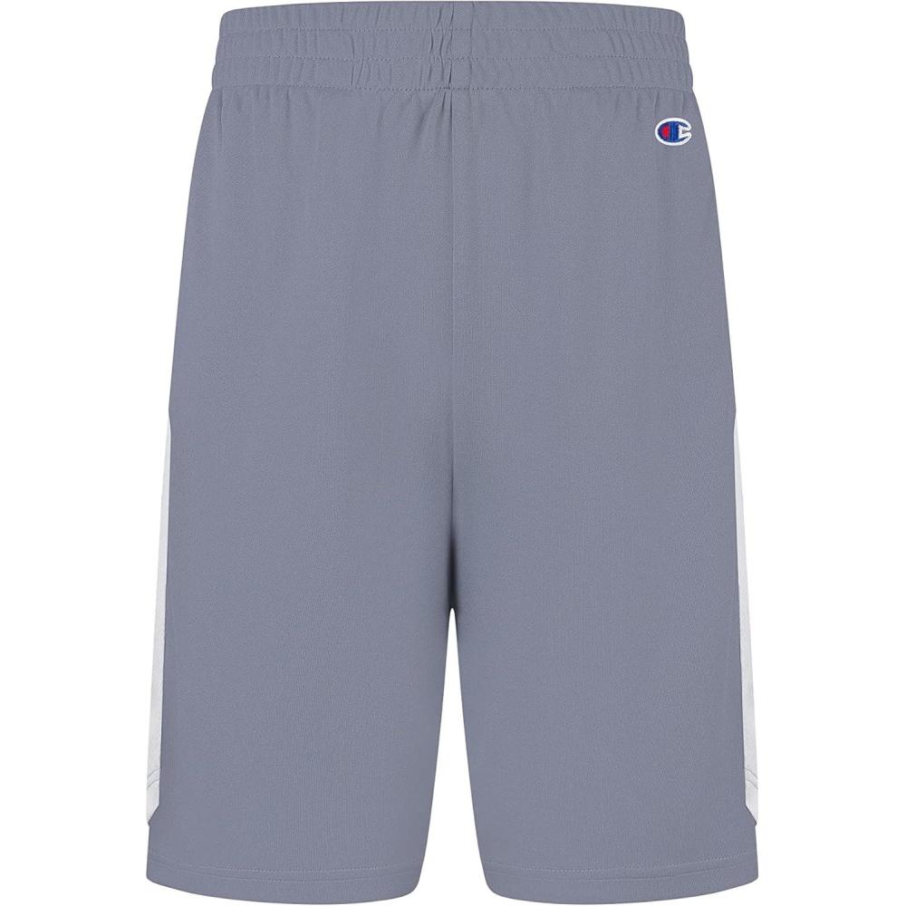 imageChampion Boys Script Basketball Shorts Big KidsConcreteWhite