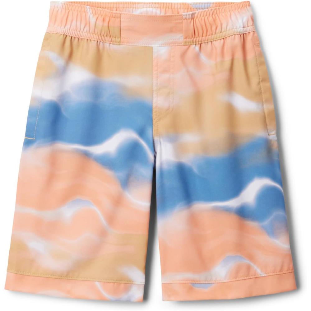 imageColumbia Boys Sandy Shores Boardshort MoistureWicking UV Sun ProtectionLight Camel Undercurrent