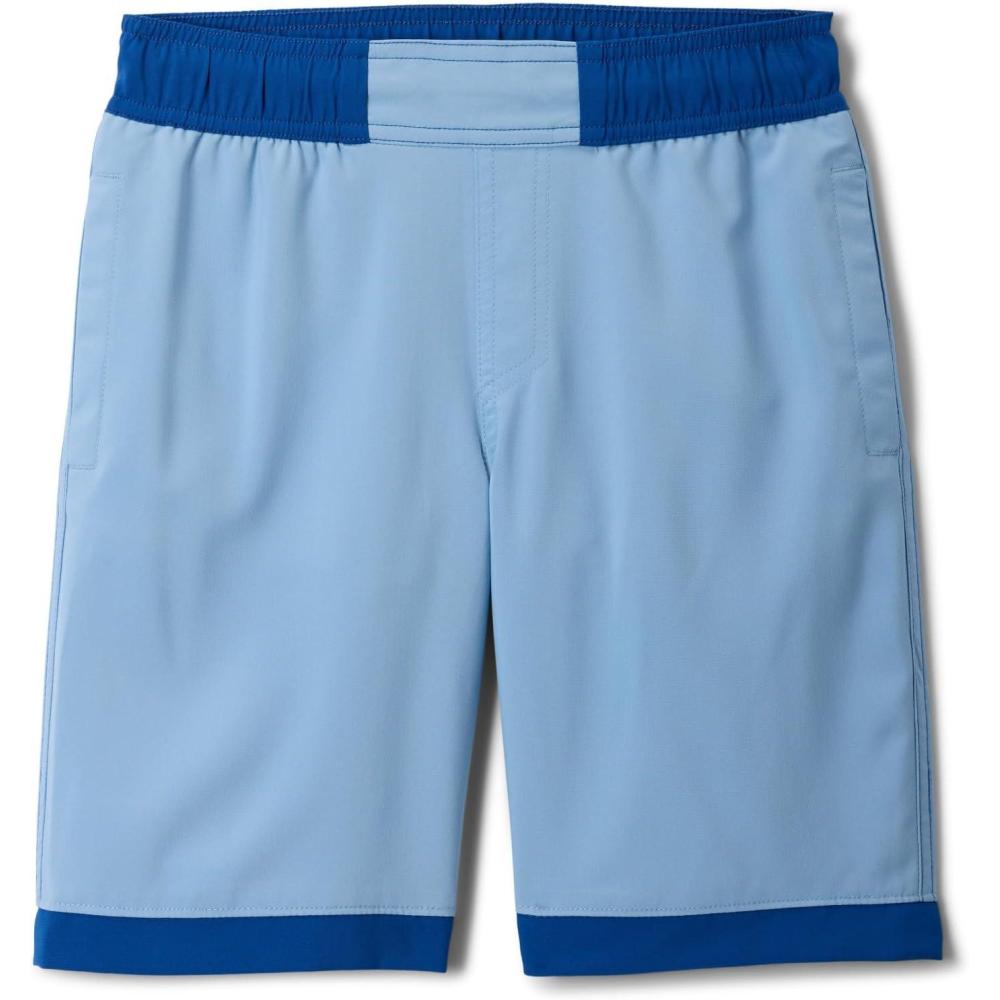imageColumbia Boys Sandy Shores Boardshort MoistureWicking UV Sun ProtectionRipple BlueMountain Blue