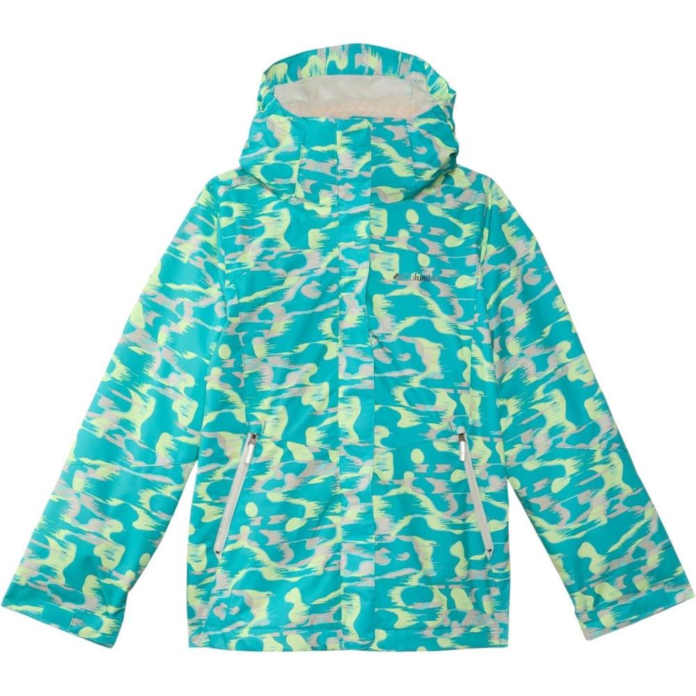 imageColumbia girls Bugaboo Iii Printed Fleece Interchange Little KidBig KidGeyser BarkblurChalk