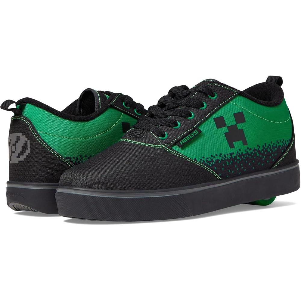 imageHEELYS Mens Pro 20 MinecraftBlackNeon Green