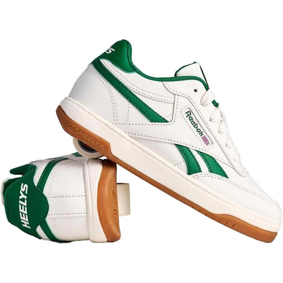 imageHEELYS UnisexChild Club C Little Big Kid Wheeled Heel ShoeCreamGreen