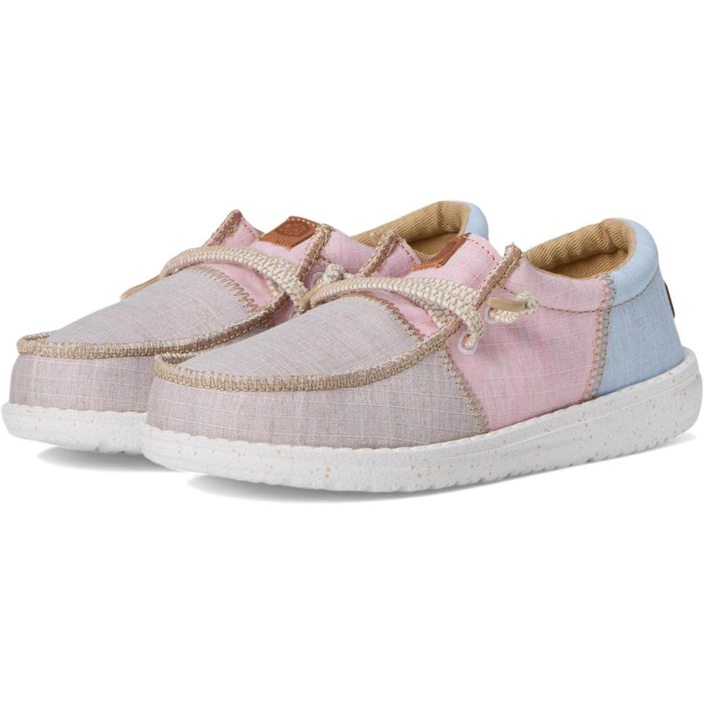 imageHEYDUDE Mens Wally Tri Nu Prep Little Big Kid LoaferIrish CreamMulti