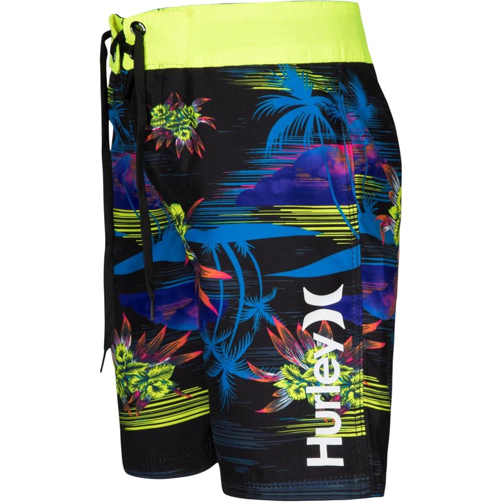 imageHurley Boys Board ShortsBlackNeon