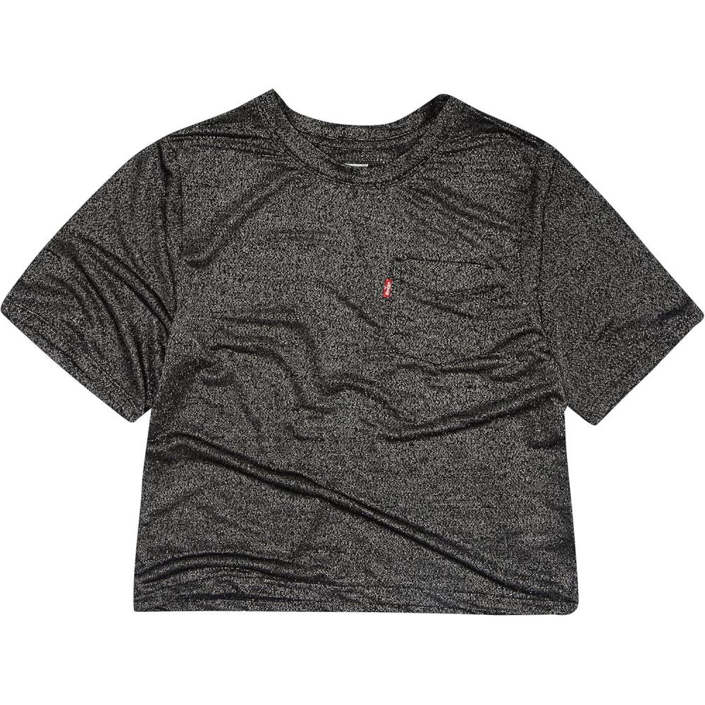 imageLevis Girls High Rise Graphic TShirtBlack