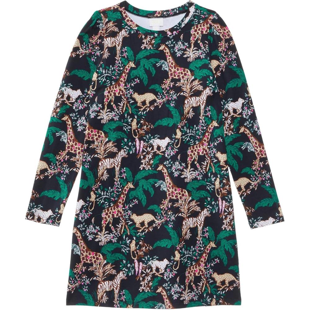 imageLilly Pulitzer Girls Mini Jansen Dress ToddlerLittle Big KidMulti Dancing in the Moonlight