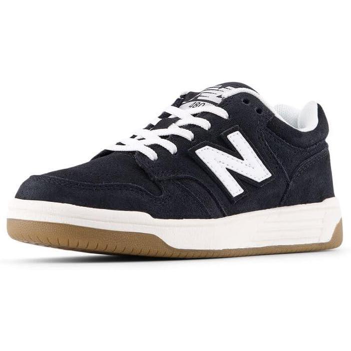 imageNew Balance Kids 480 V1 Laceup SneakerWhiteBlack