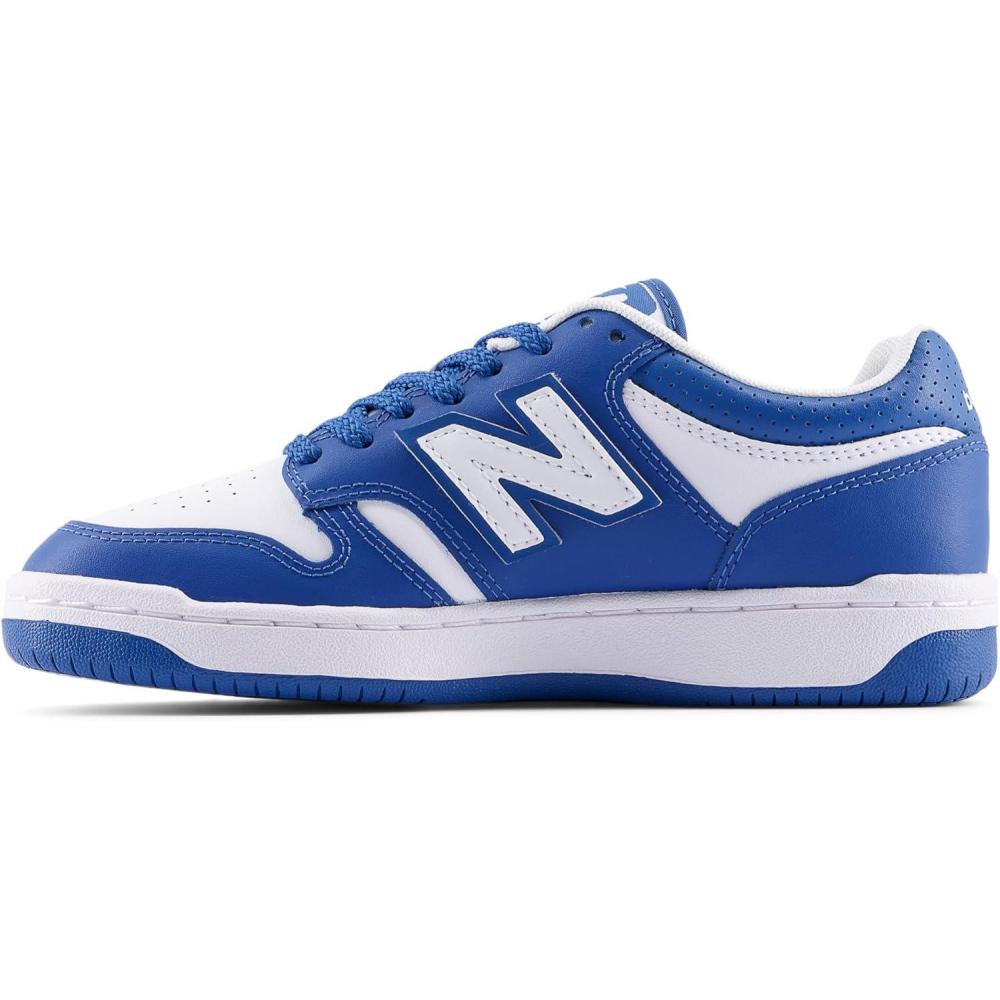 imageNew Balance Kids 480 V1 Laceup SneakerWhiteBlue Agate