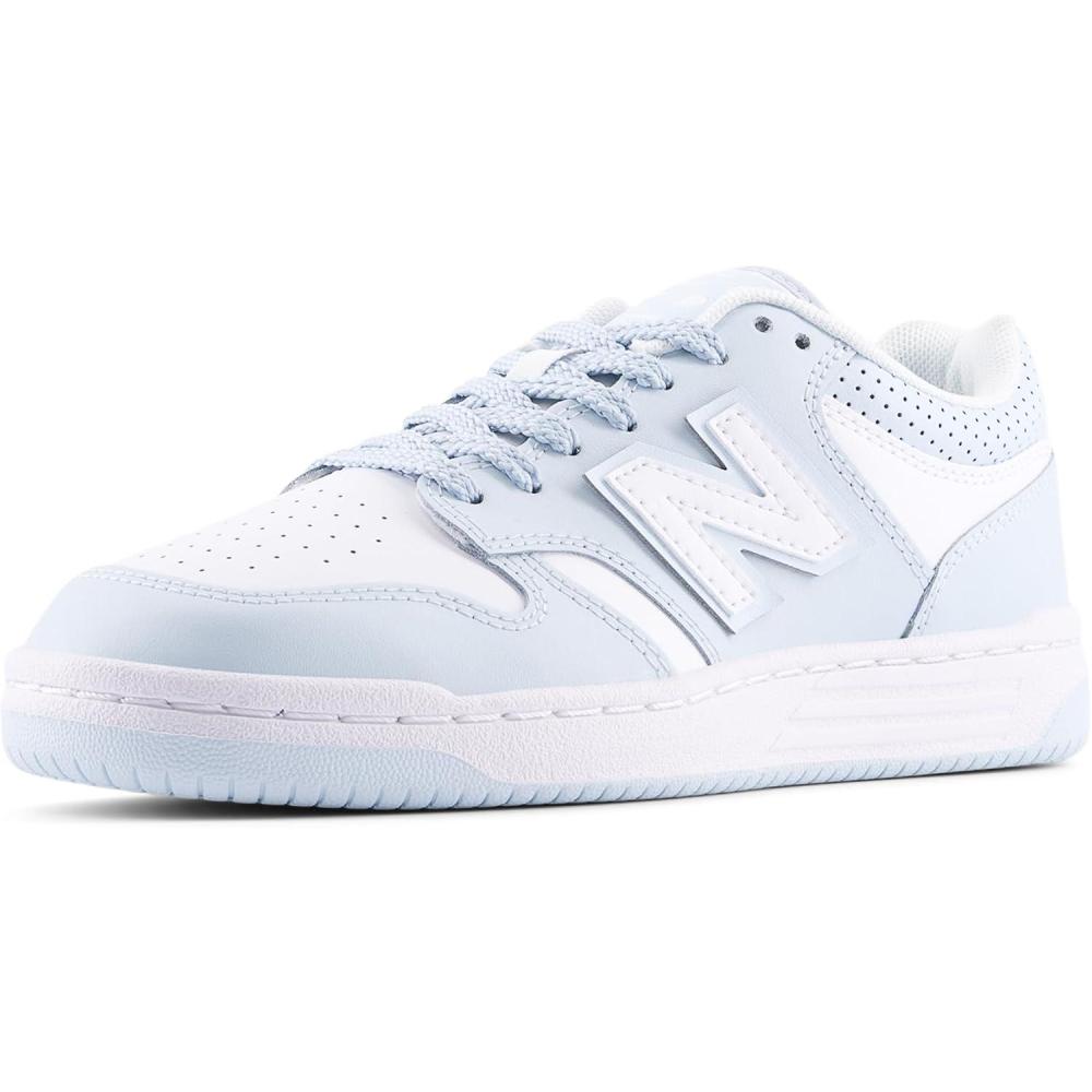 imageNew Balance Kids 480 V1 Laceup SneakerWhiteFrosted Glass