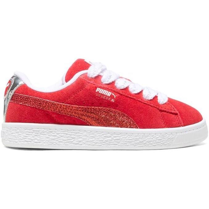 imagePUMA Kids Suede XL SneakersFor All Time RedPuma SilverPuma White
