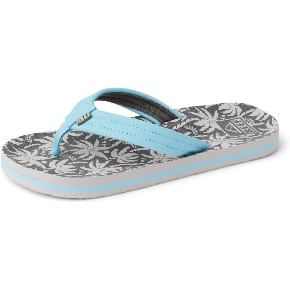 imageREEF unisexchild Kids Ahi BeachLight Blue Palm