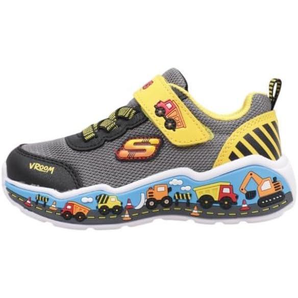 imageSkechers Boys Play Scene SneakerBlackYellow