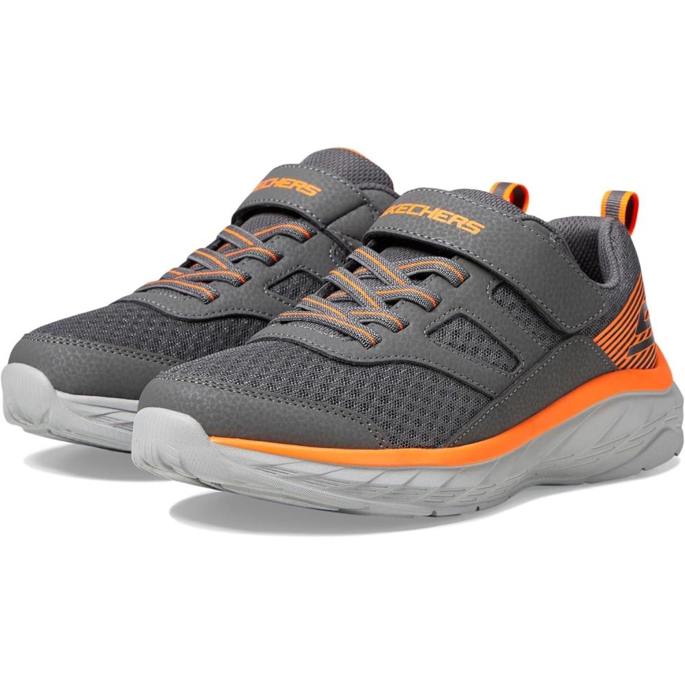 imageSkechers Mens BoundlessLittle Big Kid SneakerCharcoalOrange